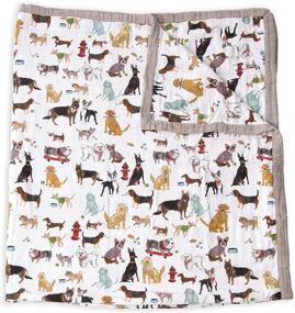 img 2 attached to 🦄 Little Unicorn – Big Kid Quilt Woof - X-Large Cotton Muslin Quilt Blanket, Super Soft for Toddlers and Adults, X-Large 60” x 72”, 100% Cotton, Machine Washable