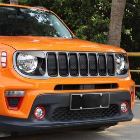 img 1 attached to Inserts Grille Headlight Bezels Renegade