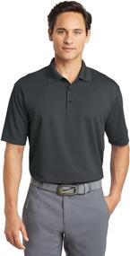 img 1 attached to NIKE Golf Dri FIT Micro Anthracite Men's Clothing in Shirts