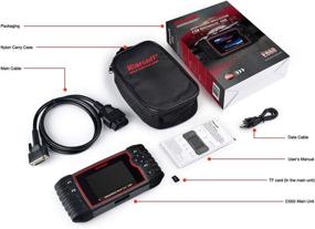 img 3 attached to 🚗 Enhanced iCarsoft E660: ABS, SRS, SAS, EPB, OBD II Diagnostic Tool
