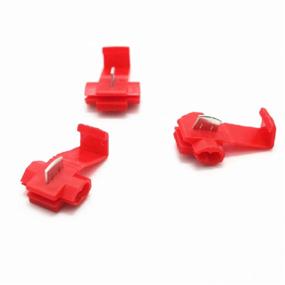 img 1 attached to 🔌 Yueton Pack of 30 Red Electrical Solderless Wire Quick Splice Connectors: Effortless Wiring Solution