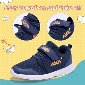 img 3 attached to 👟 Akk Kids Sneakers Boys Girls Unisex Shoes in Sneakers