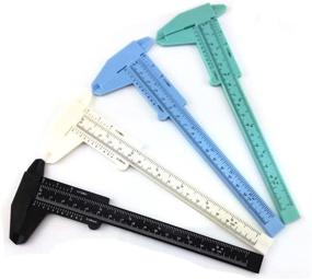 img 4 attached to Honbay Plastic Vernier Caliper Measuring