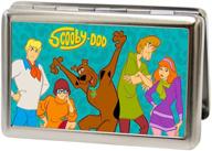 визитница с пряжкой scooby doo логотип