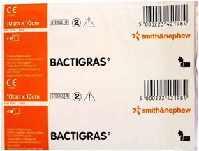 img 3 attached to 🩹 Bactigras by Smith & Nephew: Size 10x10 cm, Sterile Dressings - 2 Boxes (10 Units each)