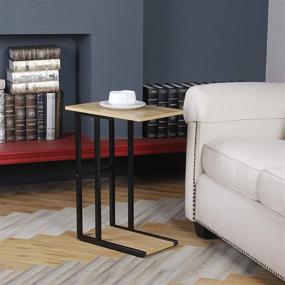 img 3 attached to GIA CT04 GR ASH BK_VC Space Saving Ash Black Furniture for Accent Furniture