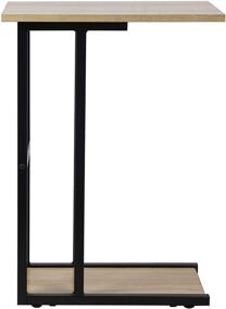 img 4 attached to GIA CT04 GR ASH BK_VC Space Saving Ash Black Furniture for Accent Furniture