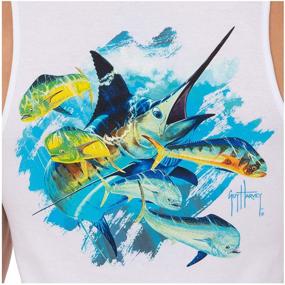 img 2 attached to Guy Harvey Heather Sailfish X Large Men's Clothing for Shirts