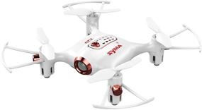 img 3 attached to 🚁 SYMA X20 Mini Pocket Drone: Compact RC Quadcopter with Altitude Hold and Headless Mode - White