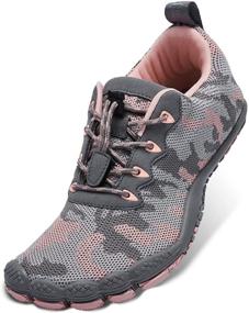 img 4 attached to 🏃 Revolutionize Your Running Experience with Racqua Women's Minimalist Trail Running Shoes