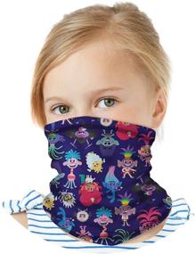 img 4 attached to Dreamworks Girls Trolls Gaiter Protection Girls' Accessories