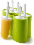 🍦 zoku classic pop molds: 6 easy-release popsicle molds with sticks and drip-guards, bpa-free! logo