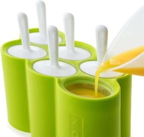 img 2 attached to 🍦 Zoku Classic Pop Molds: 6 Easy-Release Popsicle Molds with Sticks and Drip-Guards, BPA-Free!