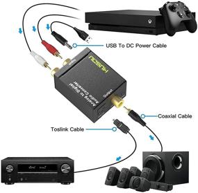 img 1 attached to 🔌 Musou Digital Optical Toslink Converter: The Ultimate Industrial Electrical Solution