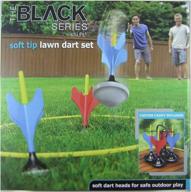 🎯 shift 3's the black series soft tip lawn dart set: perfect for safe and fun outdoor play! logo