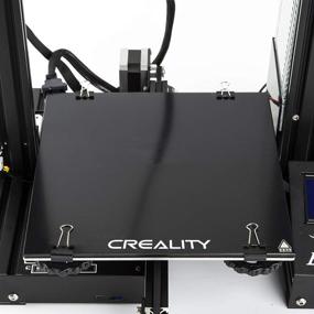 img 4 attached to Enhanced 235x235x3mm Tempered Glass Platform by Creality 🔍 3D: A Reliable Printing Surface for High-quality 3D Prints
