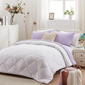 img 2 attached to 🌞 SunStyle Home Lightweight Comforter and Pillow Set: Perfect for Kids' Home Store