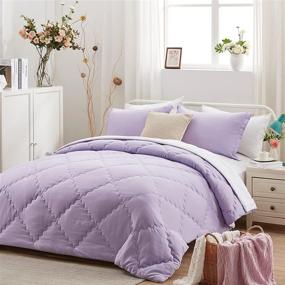 img 4 attached to 🌞 SunStyle Home Lightweight Comforter and Pillow Set: Perfect for Kids' Home Store