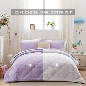 img 3 attached to 🌞 SunStyle Home Lightweight Comforter and Pillow Set: Perfect for Kids' Home Store