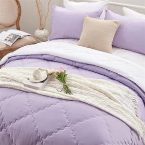 img 1 attached to 🌞 SunStyle Home Lightweight Comforter and Pillow Set: Perfect for Kids' Home Store