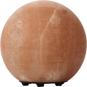 img 1 attached to Himalayan Salt Crystal Globe Lamp for Illuminating Planetary Ambiance