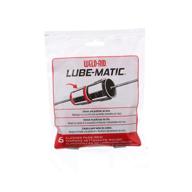 weld-aid-7061 lube-matic wire kleener pad, red (pack of 6) - enhance welding performance with this innovative wire cleaning solution logo