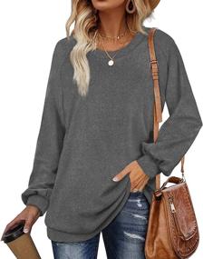 img 4 attached to Sweatshirts Women Sweaters Lightweight Fashion