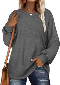 img 3 attached to Sweatshirts Women Sweaters Lightweight Fashion