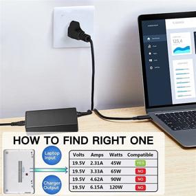 img 2 attached to 💡 High-performance 19.5V 2.31A 45W HP Pavilion Laptop Charger - Versatile Power Supply for Various Models