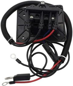 img 3 attached to 🔌 Dr. Access EZGO RXV Golf Cart Charger Receptacle and Plug - 48V