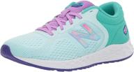 discover the new balance arishi lace up running shoes for girls: optimal athletic support logo