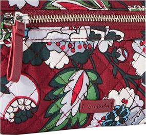 img 2 attached to 👜 Optimized Search: Vera Bradley Cotton Wristlet with Front Zip and RFID Protection