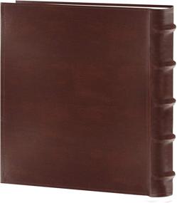 img 1 attached to 📷 Pioneer Photo Albums CLB-257/BN 200-Pocket European Bonded Leather Photo Album - Brown, 5x7-Inch Prints