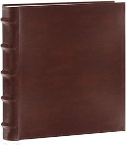 img 3 attached to 📷 Pioneer Photo Albums CLB-257/BN 200-Pocket European Bonded Leather Photo Album - Brown, 5x7-Inch Prints