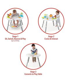 img 2 attached to 👶 Skip Hop Baby Activity Center: Explore & More - Интерактивный игровой центр с функцией роста на 3 этапа, идеально подходит для детей от 4 месяцев и старше.