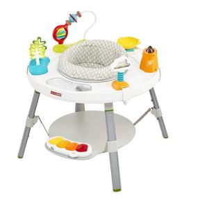 img 4 attached to 👶 Skip Hop Baby Activity Center: Explore & More - Interactive Play Center with 3-Stage Grow-with-Me Functionality, Perfect for 4 Months and Up