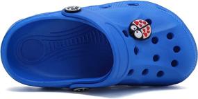 img 2 attached to Boys' Classic Garden Clog Sandals - Shoes and Clogs for Outdoor Activities