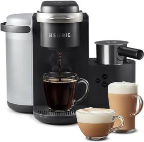 img 4 attached to ☕ Keurig K-Cafe Single-Serve K-Cup Coffee Maker with Milk Frother, Coffee Shot Capability, Dark Charcoal – Compatible With all Keurig K-Cup Pods, Latte Maker and Cappuccino Maker, Dishwasher Safe