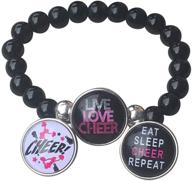 sportybella interchangeable bracelet cheerleading cheerleaders logo