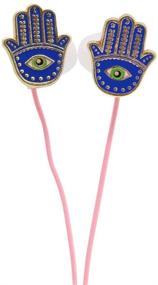 img 4 attached to Hamsa Evil Eye Ear Buds