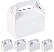 🎁 12-pack decorate white color cardboard favor boxes for children's birthday parties, events, and gift giving логотип