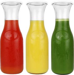 img 4 attached to Glass Carafe Pitcher Plastic Mimosa Food Service Equipment & Supplies