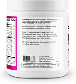 img 1 attached to 🍓 Strawberry Nutricost Pre-Workout Powder for Women - 30 Servings