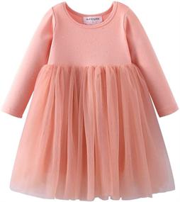 img 4 attached to 👸 Sparkly Girls Tutu Dress: A Princess-Style Mud Kingdom Fashion for Cutest Appeal