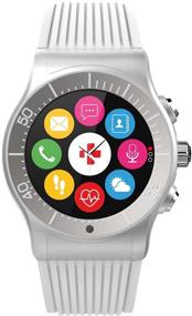 img 3 attached to 🕒 MyKronoz ZeSport - Revolutionary Multisport GPS Smartwatch with Heart Monitoring and Color Screen in Sleek Silver/White Design