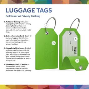 img 3 attached to 🔒 Steel Privacy Cover for Shacke Luggage: Optimal Travel Accessory for Enhanced Protection