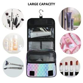 img 3 attached to Cosmetic Toiletry Portable Organizer Bathroom