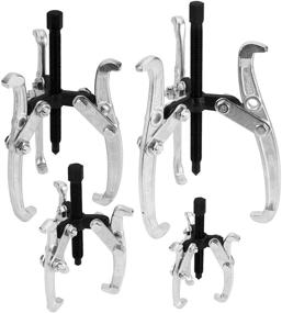 img 4 attached to 🔧 Efficient 4-Piece Performance Tool W134DB 3-Jaw Gear Puller Set