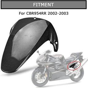 img 3 attached to Крыло Fender Mudguard CBR954RR 2002 2003 （Углеродное волокно）