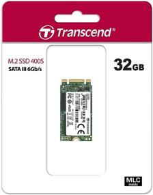 img 1 attached to 💨 Fast and Reliable Transcend 32GB SATA III 6GB/S MTS400S M.2 SSD 400S Solid State Drive